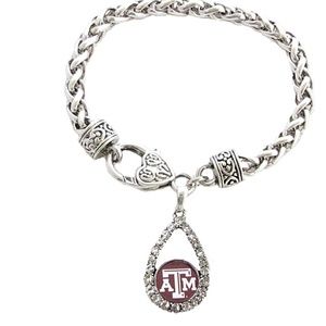 Collegiate gear pendant bracelet and collectibles